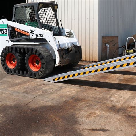 titan skid steer ramps 10' 20 inch rise|Commercial Equipment Ramps.